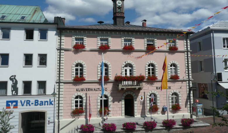 Rathaus Zwiesel mit Tourist-Information