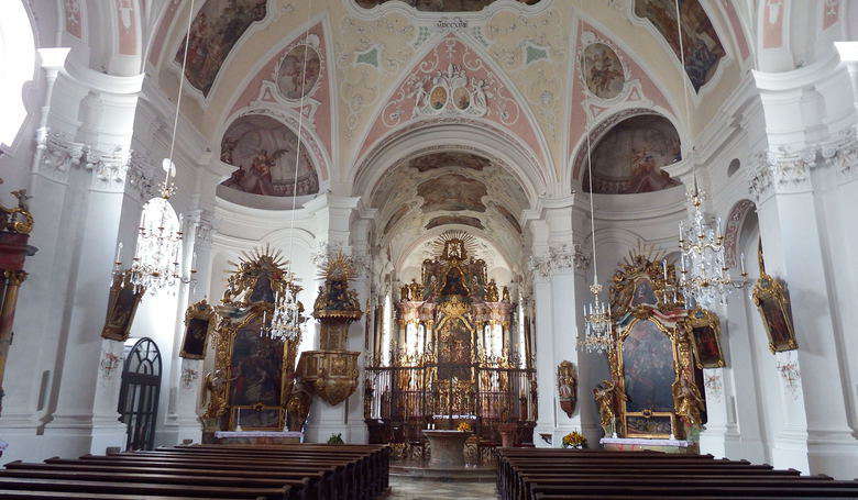 Pfarrkirche Rinchnach Innenraum