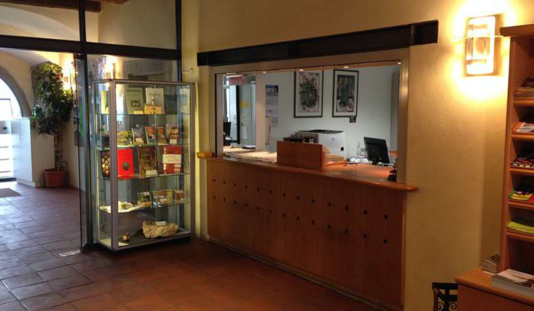 Counter in der Tourist-Information Viechtach im Alten Rathaus
