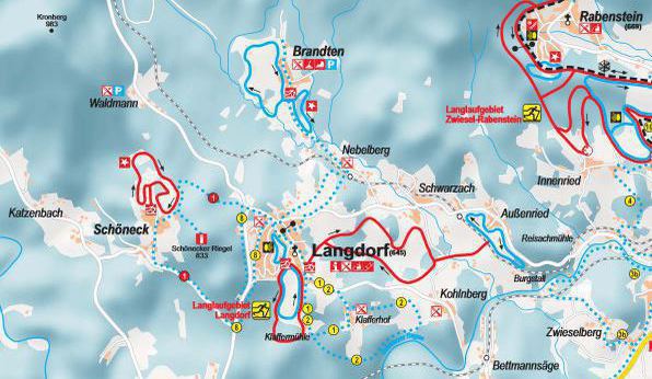 Loipenplan Langdorf