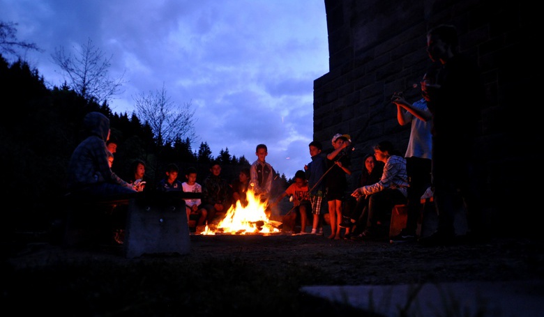 Lagerfeuer Jugendferiendorf