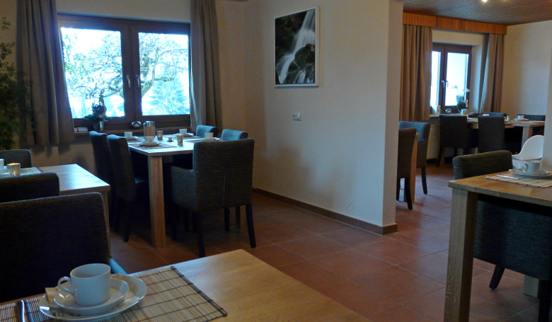 Frühstücksraum im Landhaus 