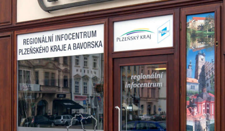 Außenansicht Informationszentrum Bayern-Böhmen in Pilsen
