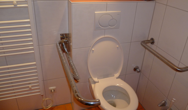 Ferienwohnung Paternoster Badezimmer
