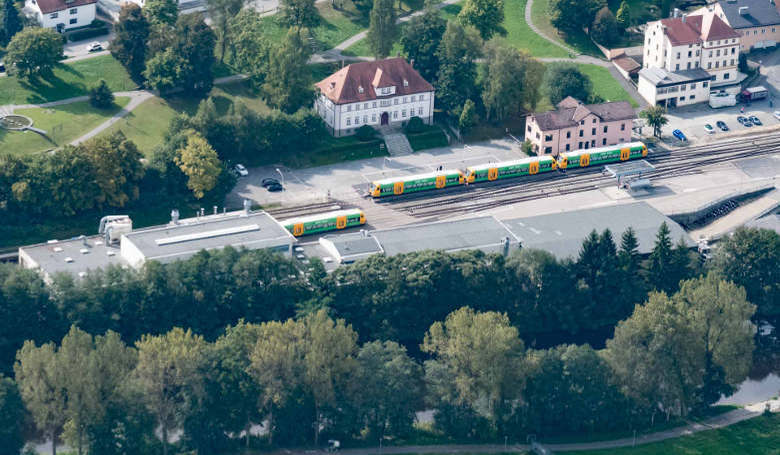 Bahnhof Viechtach.