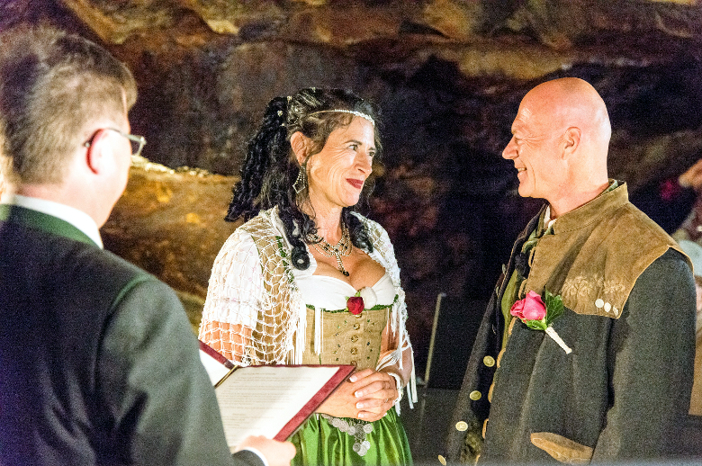 Hochzeit im Silberbergwerk