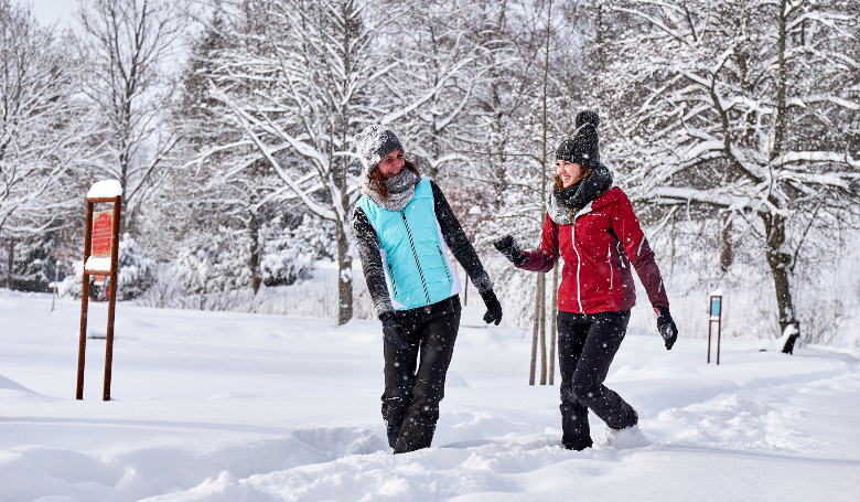 Herrliche Winterlandschaft genießen beim Winterwandern im ARBERLAND