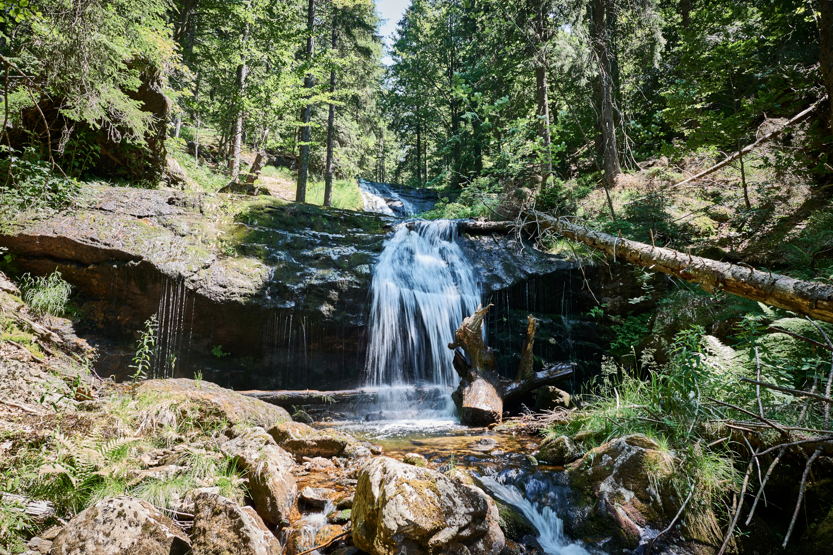 Rißlochwasserfall bei Bodenmais