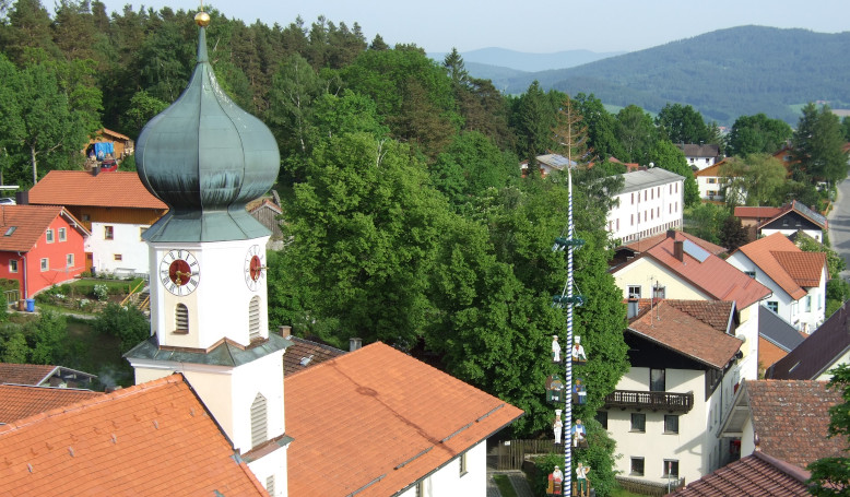 Kirchturm der Pfarrkirche