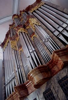 Die Orgel der Pfarrkirche St. Anna in Gotteszell