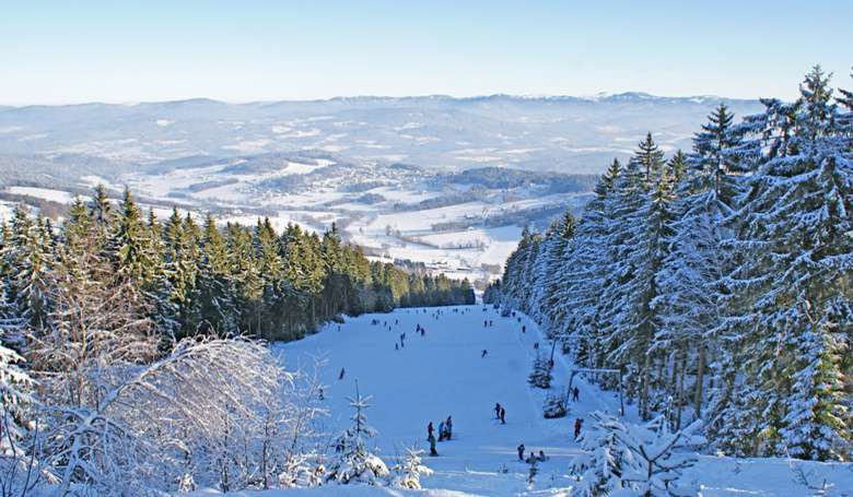 Winterspaß am Pröller-Ski-Dreieck.