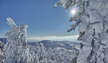 Winterpanorama mit Blick auf den Großen Arber.