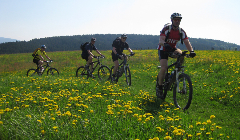 Biker unterwegs.