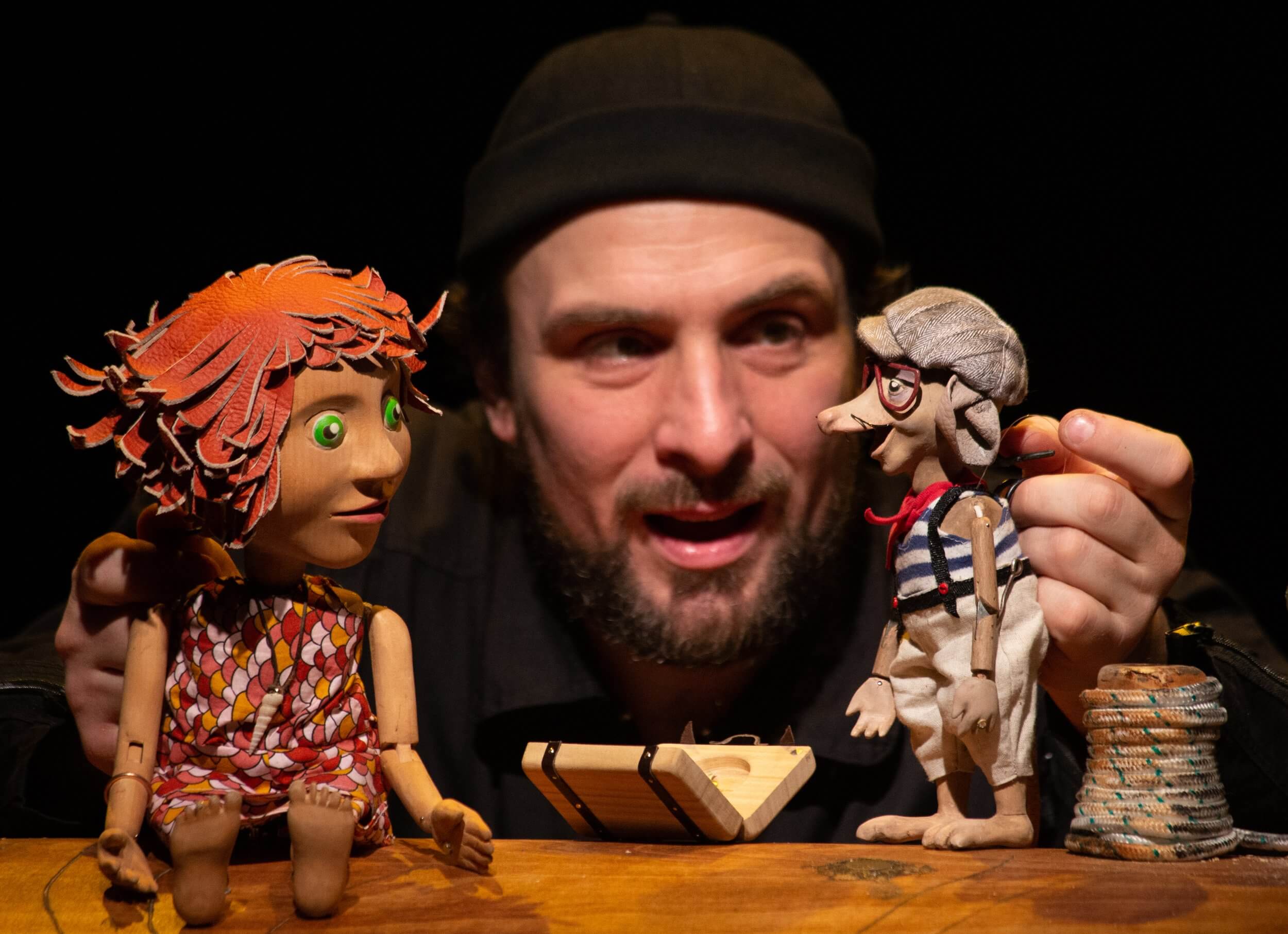 Das Marionettentheater Schwandorf präsentiert innerhalb der KinderKulturTage 2025 in Regen das Stück "Leinen los! Wie viel Seebär steckt in dir?"