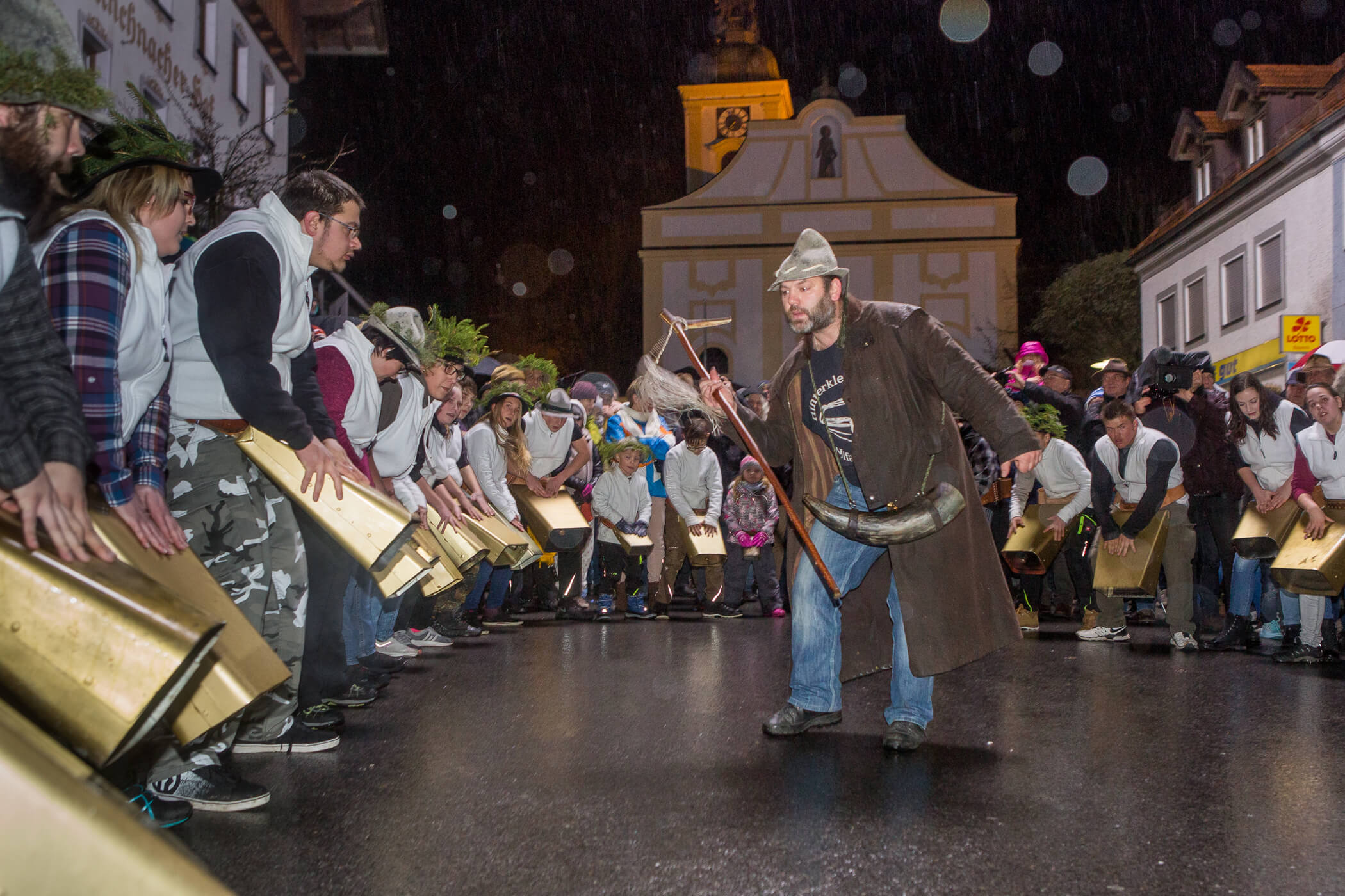 Wolfauslassen in Rinchnach.