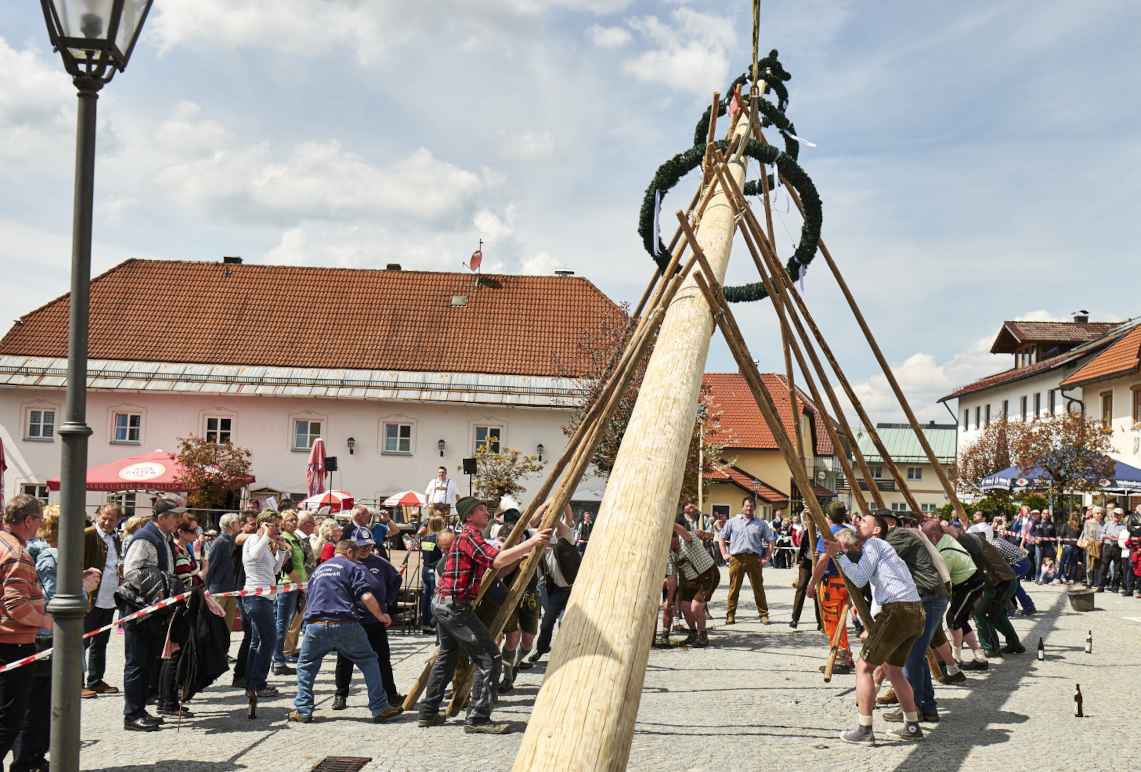 01.05.2017: Maibaum-Aufstellen Bodenmais - © Marco Felgenhauer